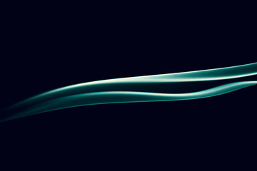 Aqua Color Modern Lines