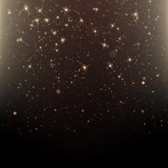 Luxury greeting rich card. Star dust light background. EPS 10