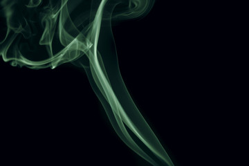 Fototapeta premium Green Smoke