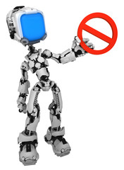 Live Screen Robot, Holding Ban
