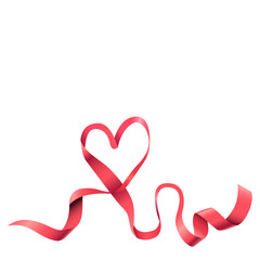 Herzförmige Schleife - Heart shaped loop © detakstudio