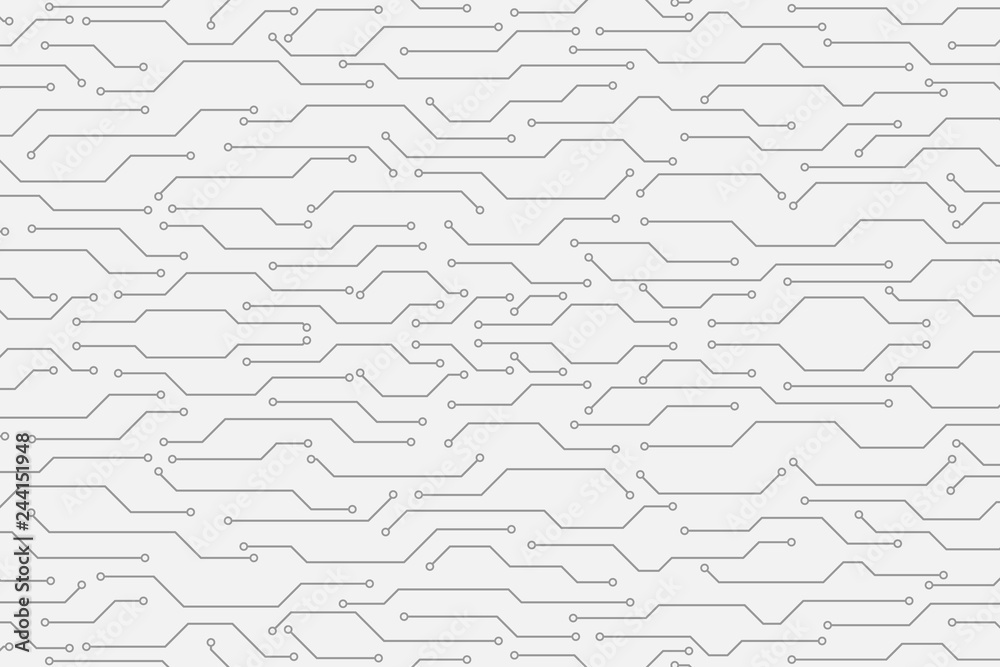 Poster Circuit board futuristic trace processor unit texture illustration design. Electronic line communication technology system background.