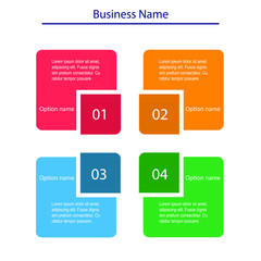 Infographic design template