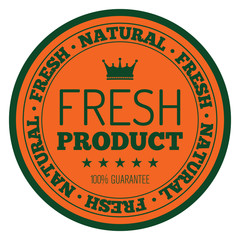 Fresh Product Label