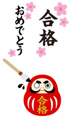 Illustration set of pass and Dharma