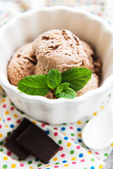 Chocolate ice cream