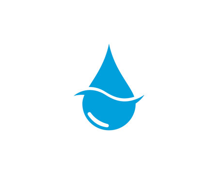 Water Drop Logo template