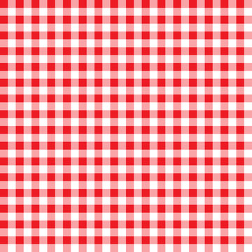 firebrick gingham pattern. textured red and white plaid background. tablecloth background red seamless pattern. the pattern for textiles. retro tablecloth texture. red gingham.