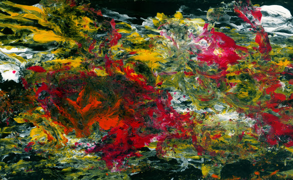 abstract art. creative hand painted background, wallpaper, texture.