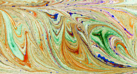 Abstract chaotic oil painting. Texture and background artistic.