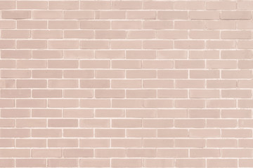 Seamless design vintage style light pastel red brown tone brick wall detailed pattern textured background