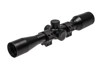sight scope isolated on white