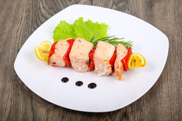 Salmon Skewer