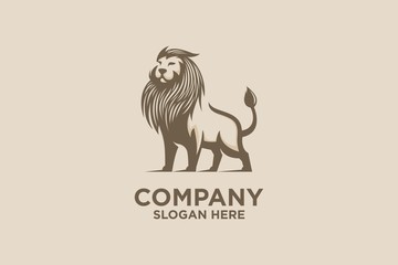 Lion logo design 