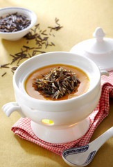 Delicious Chinese Dessert, Wild Rice Pumpkin
