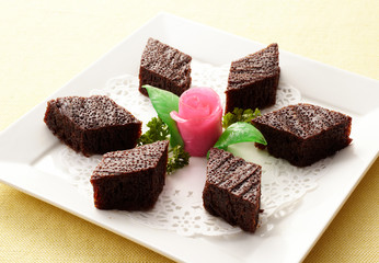 Delicious Chinese cuisine, marmalade cakes