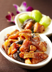 Delicious Chinese cuisine, braised beef tendon