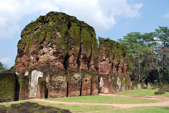 Palace of King Parakramabahu in Polonnaruwa, Sri Lanka