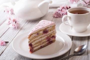 Pink cake