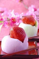 いちご大福　苺大福　苺　イチゴ　大福　和菓子　生菓子　スィーツ