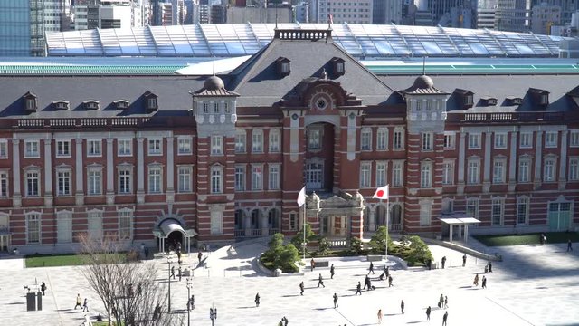 日本の首都東京の東京駅