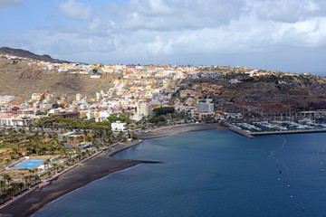 Fototapeta na wymiar San Sebastian de la Gomera