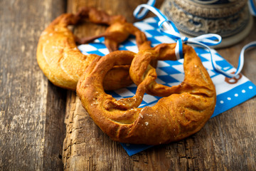 Classic German pretzels