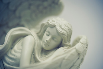 Fototapeta na wymiar angel archangel of sleeping and dreams like divine guardian angel 