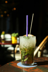 Refreshing Mojito cocktail