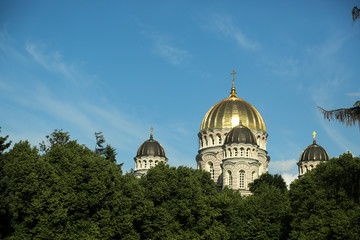 Obraz premium Riga Russian Orthodox Church