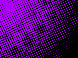 A nice halftone background, fuchsia to black gradient. Put your text with a fancy font to create a comic strip cartoon animation.