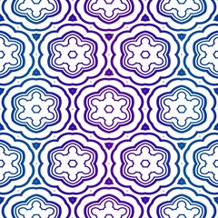 Seamless Geomteric Patterns. Vector Illustration. Hand Drawn Wrap Wallpaper, Cover Fabric, Cloth Textile Design. Gradient color