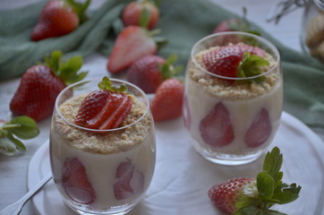strawberries and cream