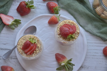 strawberries and cream