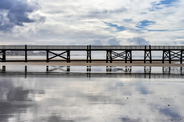 Seebrücke in Saint-Jean-de-Monts