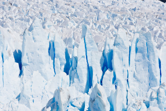 Glacier fromt view