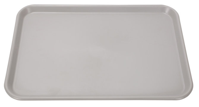 Simple Plastic Empty Grey Tray