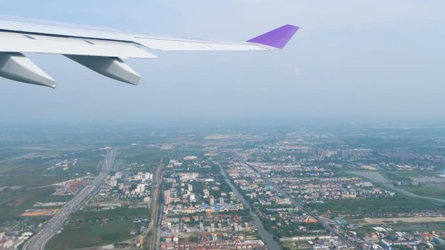 Departure from Bangkok