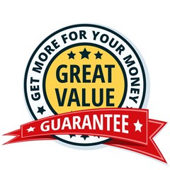 Great Value label illustration