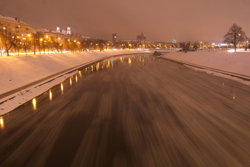  Vilnius, ice drift