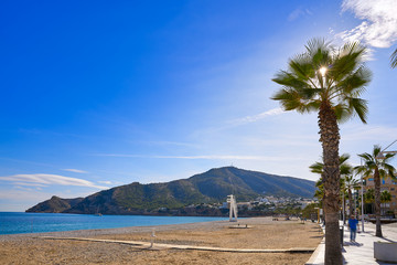 Altea Cap Blanc beach playa Albir Alicante