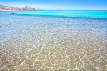 Campello of Alicante Carrer la Mar beach