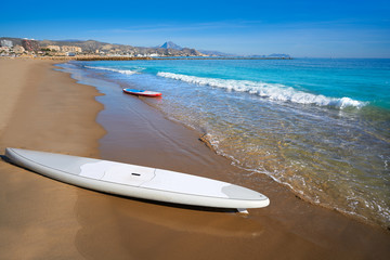 Campello of Alicante Carrer la Mar beach