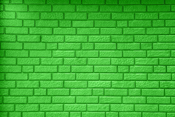 Fototapeta premium Grey brick wall background and texture in bright day.