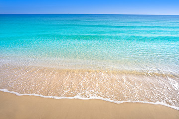 Fototapeta na wymiar Perfect Mediterranean beach Costa Blanca