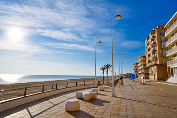 Guardamar del Segura Centre beach Spain