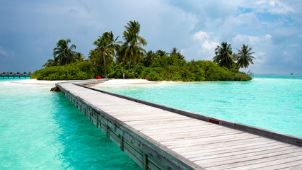 Fototapeta na wymiar maldivian beach