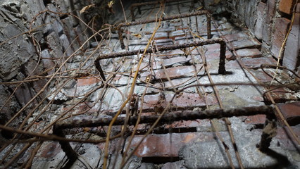 Schron przeciwlotniczy - wyjście ewakuacyjne