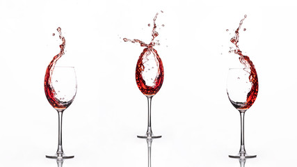 Rotwein Splash