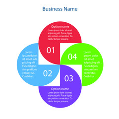 Infographic template design